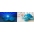 Cloud B Tranquil Turtle Aqua blue nakts lampa-projektors