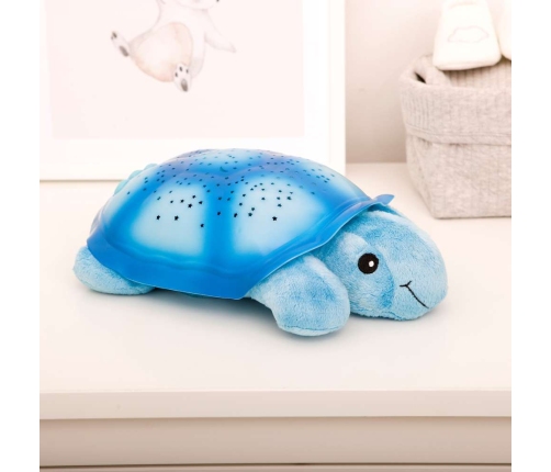 Cloud B Twilight Buddies Turtle Blue nakts lampa-projektors