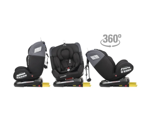 Coccolle Atira 360 Diamond Black Bērnu Autokrēsls 0-36 kg