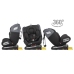 Coccolle Atira 360 Diamond Black Bērnu Autokrēsls 0-36 kg