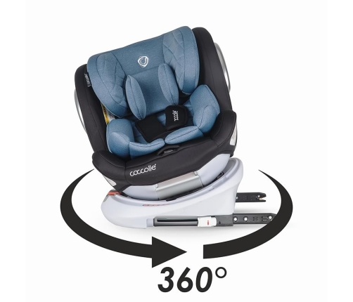 Coccolle Lyra 360 Celestial Blue Bērnu Autokrēsls 0-36 kg