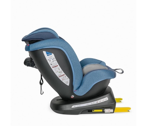 Coccolle Mydo 360 Pure Blue Bērnu Autokrēsls 0-36 kg