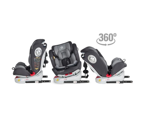 Coccolle Nerio 360 Moonlit Grey Bērnu Autokrēsls 0-36 kg