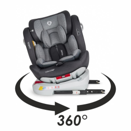 Coccolle Nerio 360 Moonlit Grey Bērnu Autokrēsls 0-36 kg