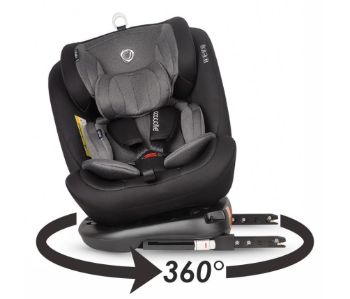 Coccolle Nova 360 Diamond Black Bērnu Autokrēsls 0-36 kg