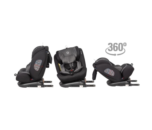 Coccolle Nova 360 Diamond Black Bērnu Autokrēsls 0-36 kg