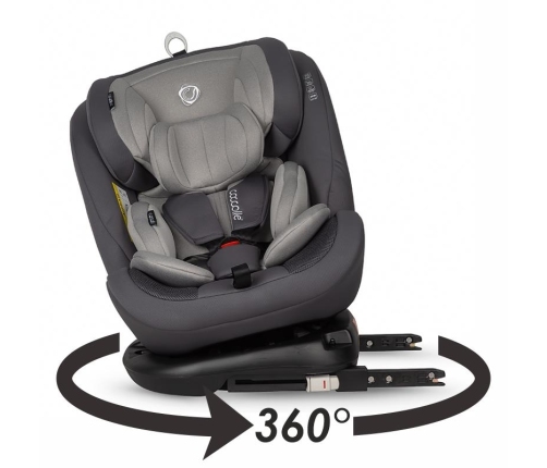 Coccolle Nova 360 Moonlit Grey Bērnu Autokrēsls 0-36 kg