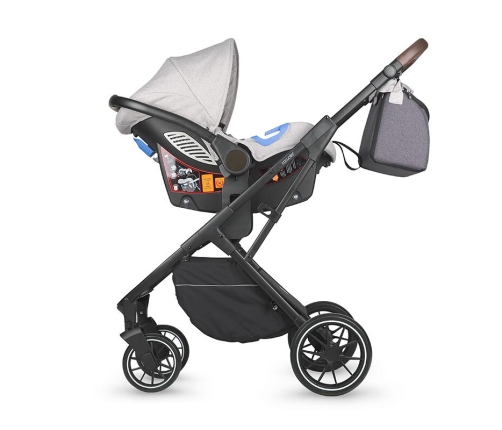 Coccolle Silene Urban Grey Bērnu Ratiņi 3in1