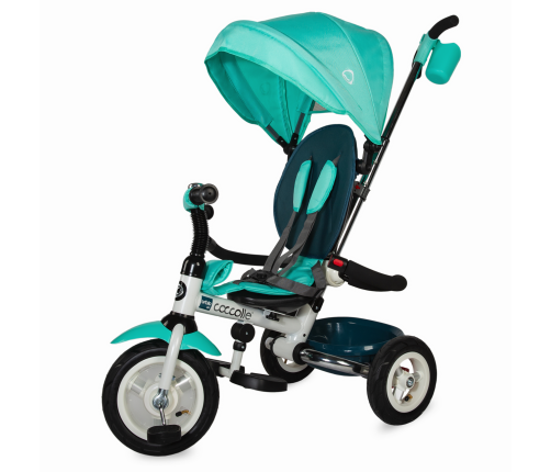 Coccolle Urbio Air green Детский трехколесный велосипед