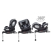 Coccolle Vigo 360 Diamond Black Bērnu Autokrēsls 0-36 kg