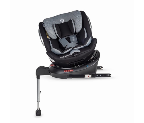 Coccolle Vigo 360 Diamond Black Bērnu Autokrēsls 0-36 kg