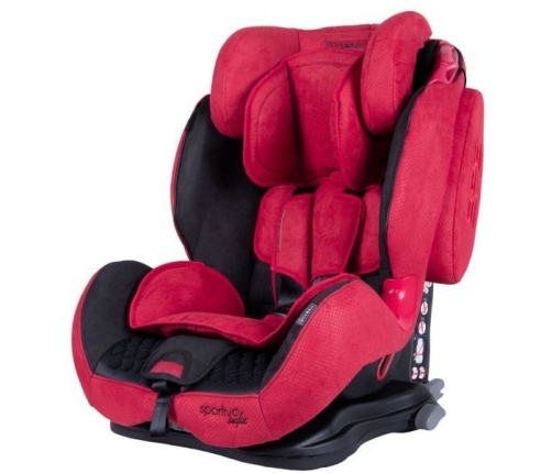 Coletto Sportivo Isofix Red Bērnu Autokrēsls 9-36 kg