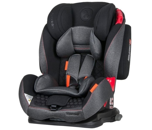 Coletto Vivaro Isofix Black Bērnu Autokrēsls 9-36 kg