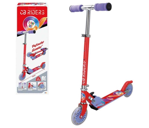 Colorbaby Toys Scooter Young Red Bērnu skūteris