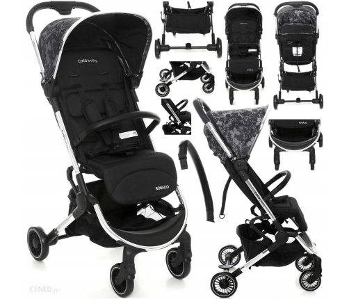 Coto Baby Rosalio 40 Black Butterfly 2020 Прогулочная Коляска