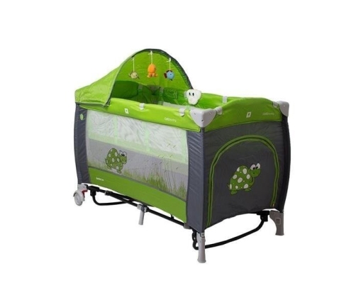 Coto Baby Samba Lux 05 GREEN GREY манеж для путешествий