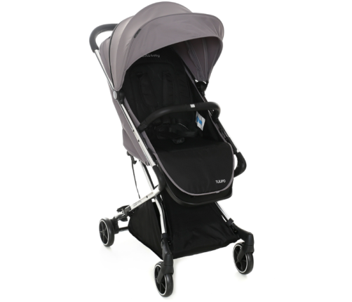 Coto Baby Tulipo 06 Grey Sporta Ratiņi