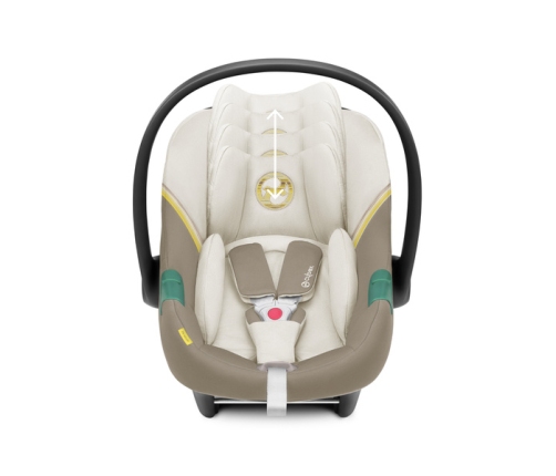 Cybex Aton S2 i-Size Seashell Beige Bērnu Autokrēsls 0-13 kg