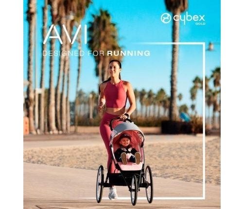 Cybex Avi Sport Collection Bleached Sand Прогулочная Коляска