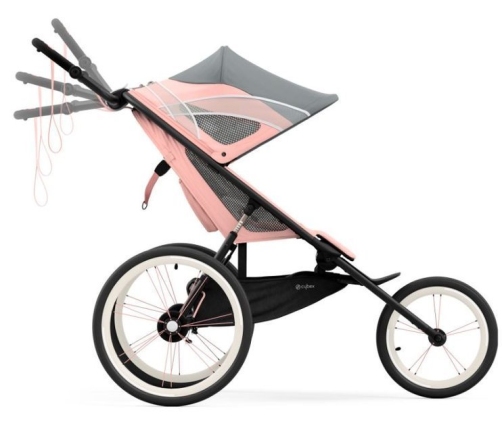 Cybex Avi Sport Collection Silver Pink Прогулочная коляска