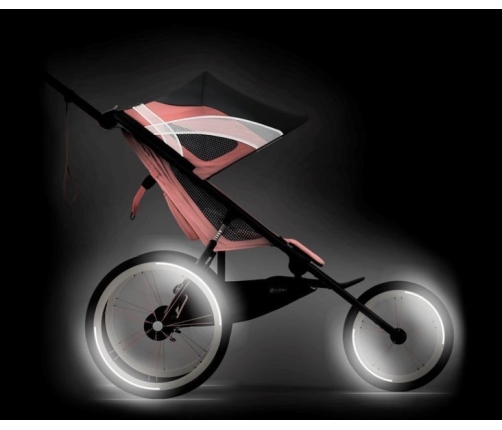 Cybex Avi Sport Collection Silver Pink Прогулочная Коляска