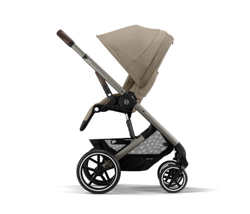 Cybex Balios S Lux Almond Beige Bērnu rati 2in1