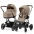 Cybex Balios S Lux Almond Beige Bērnu rati 2in1