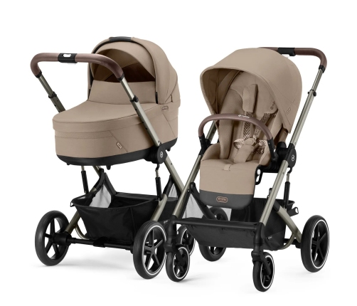 Cybex Balios S Lux Almond Beige Bērnu rati 2in1