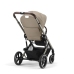 Cybex Balios S Lux Almond Beige Pastaigu rati