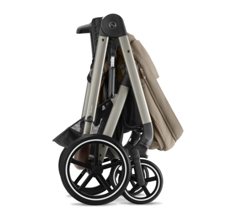 Cybex Balios S Lux Almond Beige Pastaigu rati