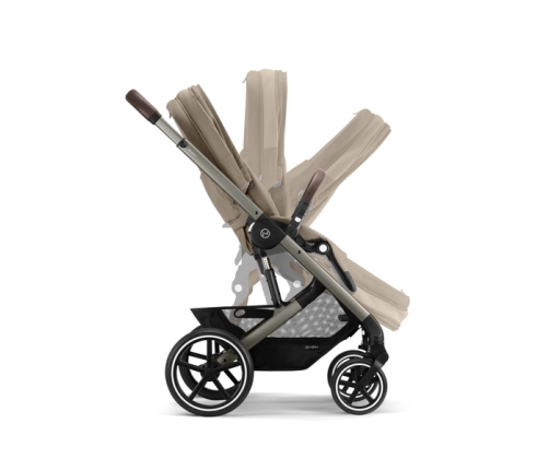 Cybex Balios S Lux Almond Beige Pastaigu rati