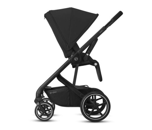 Cybex Balios S Lux Deep Black + Aton B2 I-Size + Cybex One base Bērnu rati 4in1