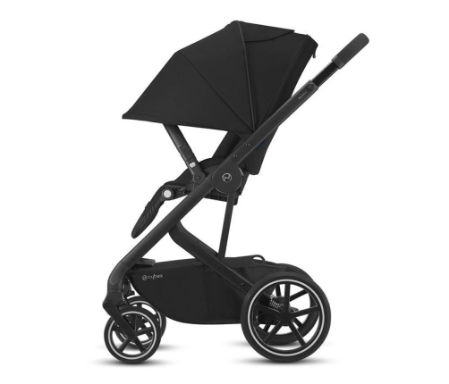 Cybex Balios S Lux Deep Black + Aton B2 I-Size + Cybex One base Bērnu rati 4in1