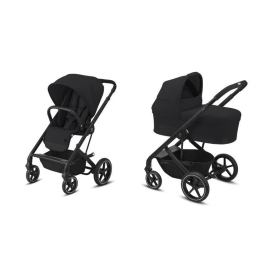 Cybex Balios S Lux Deep Black Bērnu Ratiņi 2in1