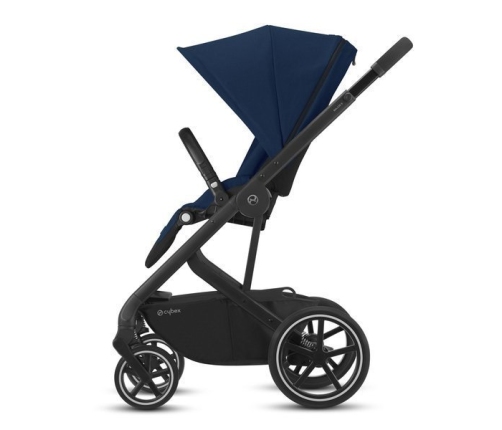 Cybex Balios S Lux Deep Black Bērnu Ratiņi 2in1