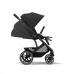 Cybex Balios S Lux Moon Black Pastaigu Ratiņi