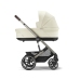 Cybex Balios S Lux Seashell Beige + Aton S2 I-Size Детская Коляска 3 в 1