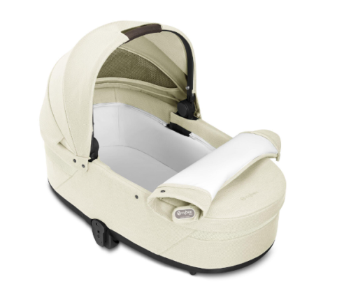 Cybex Balios S Lux Seashell Beige + Aton S2 I-Size Детская Коляска 3 в 1