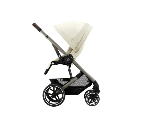 Cybex Balios S Lux Seashell Beige + Aton S2 I-Size Детская Коляска 3 в 1