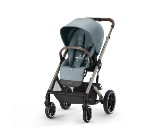 Cybex Balios S Lux Sky Blue + Aton S2 I-Size Bērnu Ratiņi 3in1