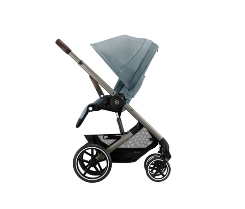 Cybex Balios S Lux Sky Blue + Aton S2 I-Size Детская Коляска 3 в 1