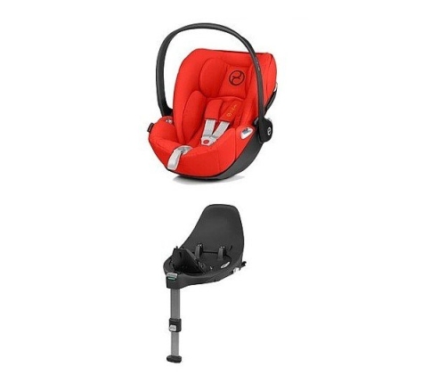 Cybex Cloud Z I-Size + ISOFIX Base Autumn Gold Bērnu Autokrēsls 0-13 kg