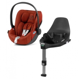 Cybex Cloud Z I-Size + ISOFIX Base Plus Autumn Gold Bērnu Autokrēsls 0-13 kg