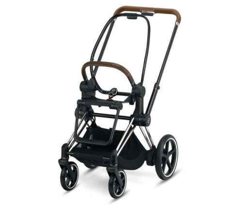 Cybex e-Priam Autumn Gold Chrome brown frame Детская Коляска 4 в 1