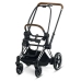 Cybex e-Priam Autumn Gold Chrome brown frame Bērnu Ratiņi 4in1