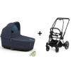 Cybex e-Priam Dark Navy Conscious Eco Chrome black frame Kulbu Rati