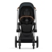 Cybex e-Priam Deep Black Chrome brown frame Детская Коляска 4 в 1