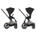 Cybex e-Priam Dream Grey Simply Flowers Chrome black frame Прогулочная Коляска