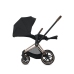 Cybex e-Priam Dream Grey Simply Flowers Chrome black frame Прогулочная Коляска