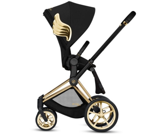 Cybex e-Priam Jeremy Scott Black Wings Bērnu Ratiņi 2in1